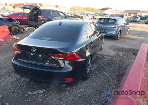 2020 Lexus Is 300 z USA, uszkodzony, nr VIN JTHD81F23L5040359